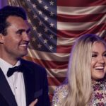 Kubrick’s Daughter ATTACKS—Demands Trump Kill Conservative Group… A smiling couple in formal attire standing in front of an American flag backdrop