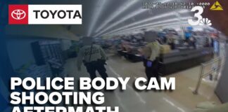 Body camera footage reveals response after deadly Smith's shooting in Las Vegas