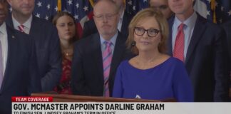 Darline Graham Nordone, sister of Lindsey Graham, appointed interim senator