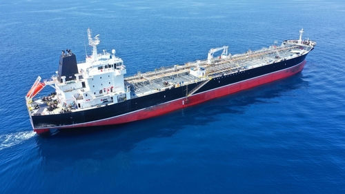 shutterstock2157280765jpg Oil tanker ship sailing on calm blue sea